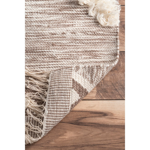 Isabelle & Max™ Northport Handmade HandKnotted Wool Beige Rug